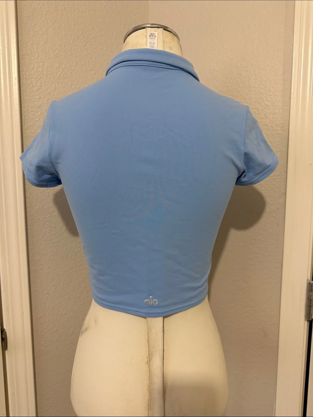 Alo Yoga Choice Polo Cropped Stretch Athleisure